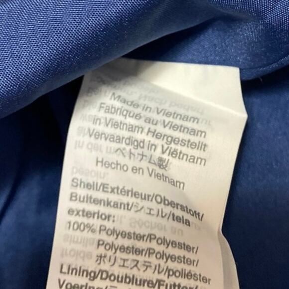 J.Crew Blue Floral Short Flutter Sleeve Ruffle Tiered Zip Midi A Line Dress Sz 4 - Picture 4 of 4